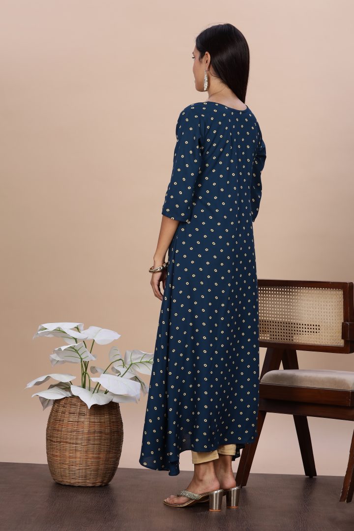 Bandhani Design Long Tunic Top - Image 6