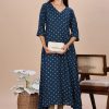 Bandhani Design Long Tunic Top - Thumbnail Image 8
