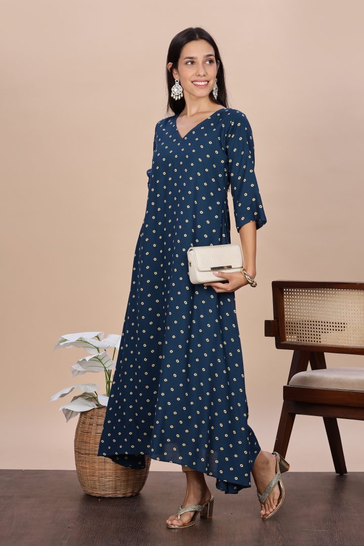 Bandhani Design Long Tunic Top - Image 9