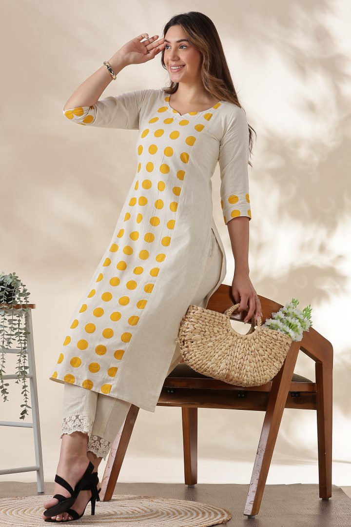 Cora Cotton Polka Design Set - Image 3