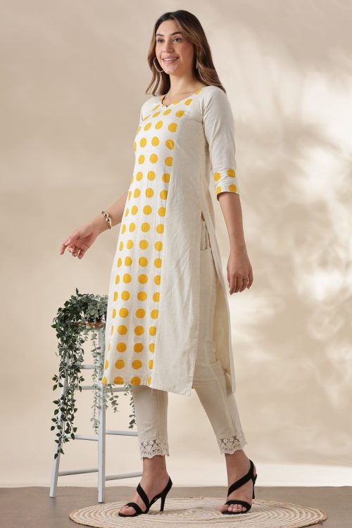 Cora Cotton Polka Design Set