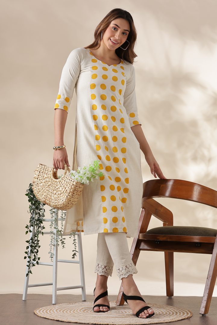 Cora Cotton Polka Design Set - Image 10