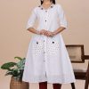Football Hacoba One Piece Dress (White) - Thumbnail Image 7