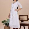 Football Hacoba One Piece Dress (White) - Thumbnail Image 1