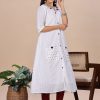 Football Hacoba One Piece Dress (White) - Thumbnail Image 4