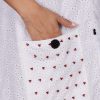 Football Hacoba One Piece Dress (White) - Thumbnail Image 8