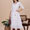 Football Hacoba One Piece Dress (White) - Thumbnail Image 10
