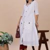 Football Hacoba One Piece Dress (White) - Thumbnail Image 11