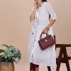 Football Hacoba One Piece Dress (White) - Thumbnail Image 13