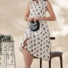 Handblock Printed Cotton Dress - Thumbnail Image 6