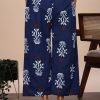 Indigo Blue Hand Block Cotton Cordset - Thumbnail Image 9
