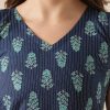 Kantha Cotton Cordset (Navy Blue) - Thumbnail Image 5