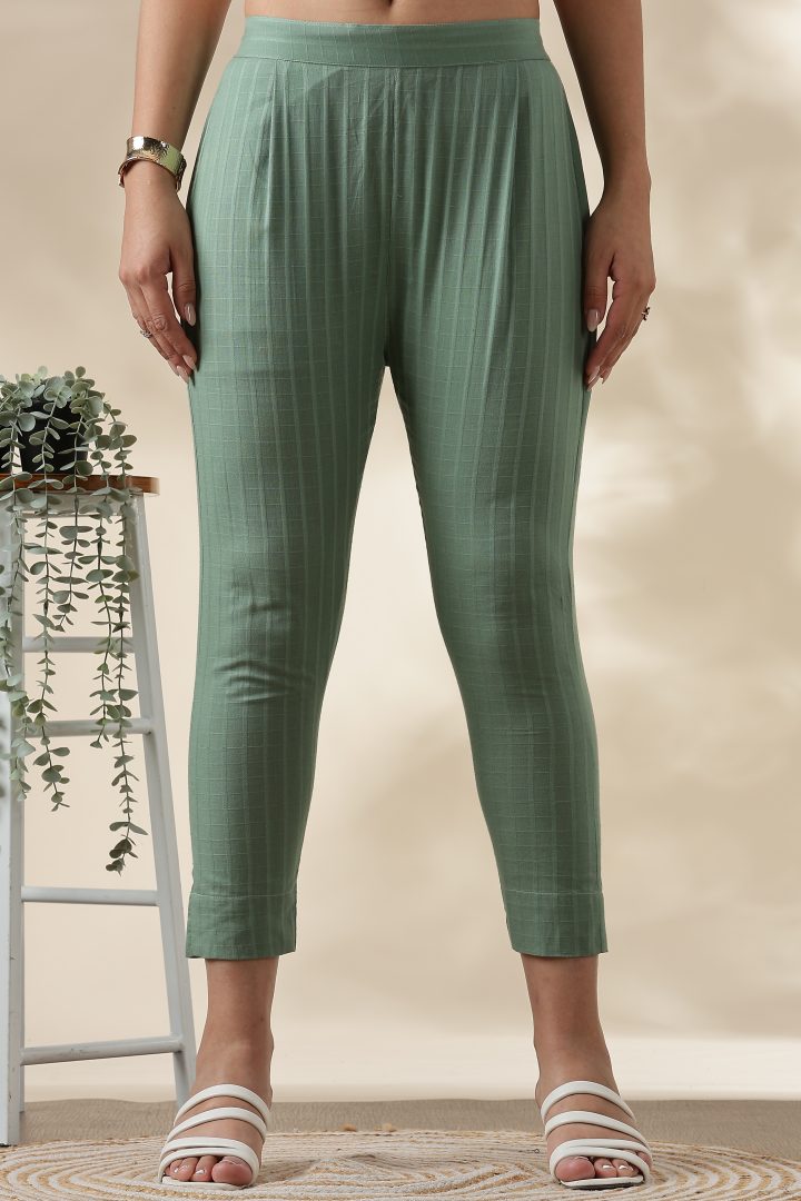 Light Green Cotton Cordset - Image 3
