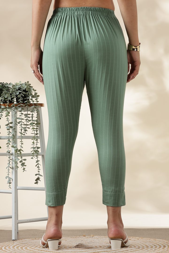 Light Green Cotton Cordset - Image 2
