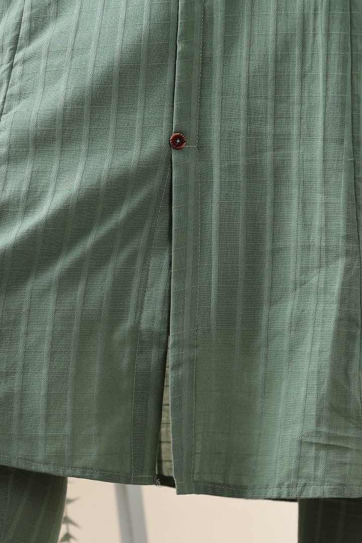 Light Green Cotton Cordset - Image 13