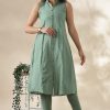 Light Green Cotton Cordset - Thumbnail Image 14