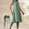 Light Green Cotton Cordset - Thumbnail Image 8