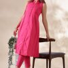 Pink Cotton Cordset - Thumbnail Image 1
