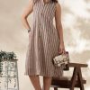Printed Cotton One Piece Dress - Thumbnail Image 1