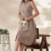 Printed Cotton One Piece Dress - Thumbnail Image 6