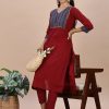 Pure Cotton Ajrak Yoke 2 Piece Set - Thumbnail Image 1