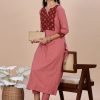 Pure Cotton Ajrak Yoke 2 Piece Set - Thumbnail Image 1