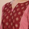 Pure Cotton Ajrak Yoke 2 Piece Set - Thumbnail Image 9