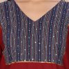 Pure Cotton Ajrak Yoke 2 Piece Set - Thumbnail Image 3