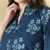 Cotton A-Line Top with 3/4th Sleeves - Thumbnail Image 10