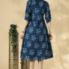 Cotton A-Line Top with 3/4th Sleeves - Thumbnail Image 11