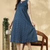 Cotton Sleeveless A-Line Top - Thumbnail Image 2