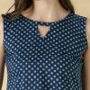 Cotton Sleeveless A-Line Top - Thumbnail Image 10