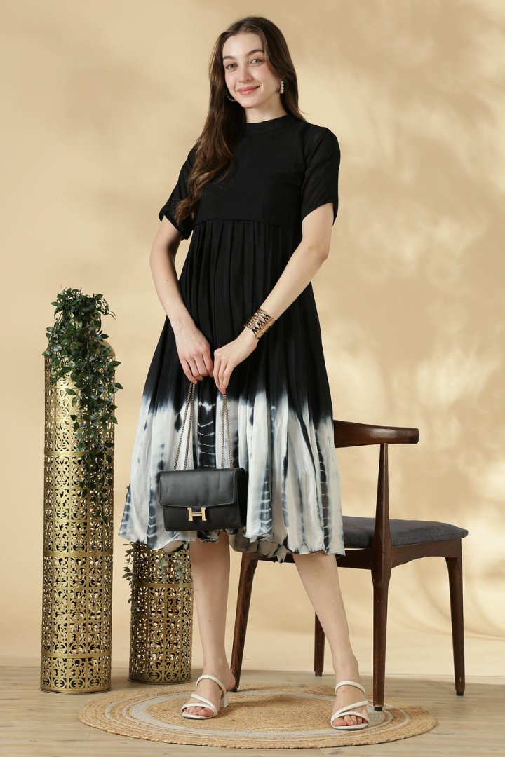 Crepe Georgette Frock - Image 1