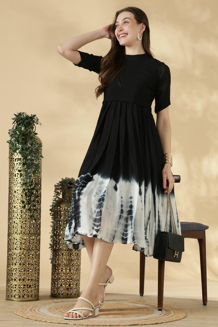 Crepe Georgette Frock - Image 9