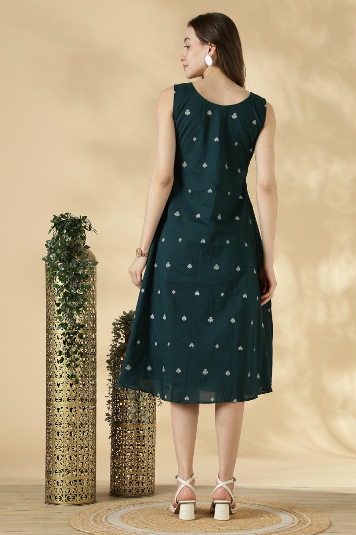 Handloom Cotton Sleeveless Top - Image 12