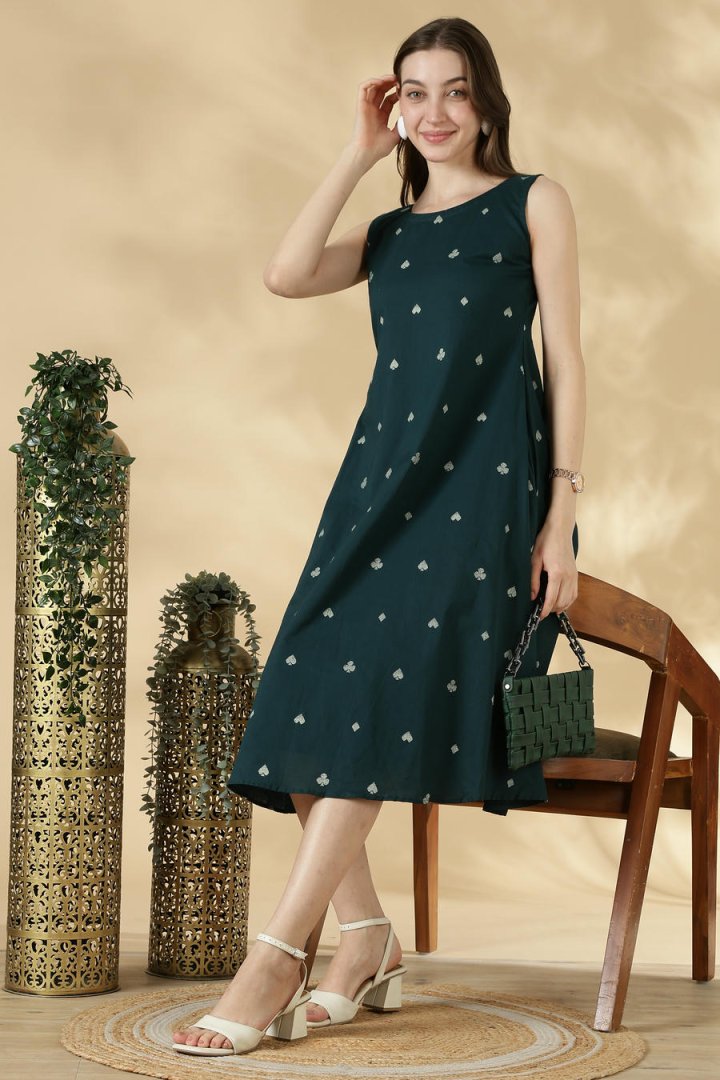 Handloom Cotton Sleeveless Top - Image 2