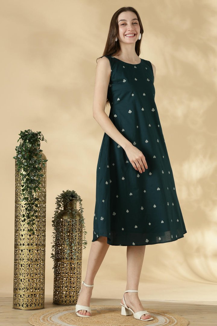 Handloom Cotton Sleeveless Top - Image 9