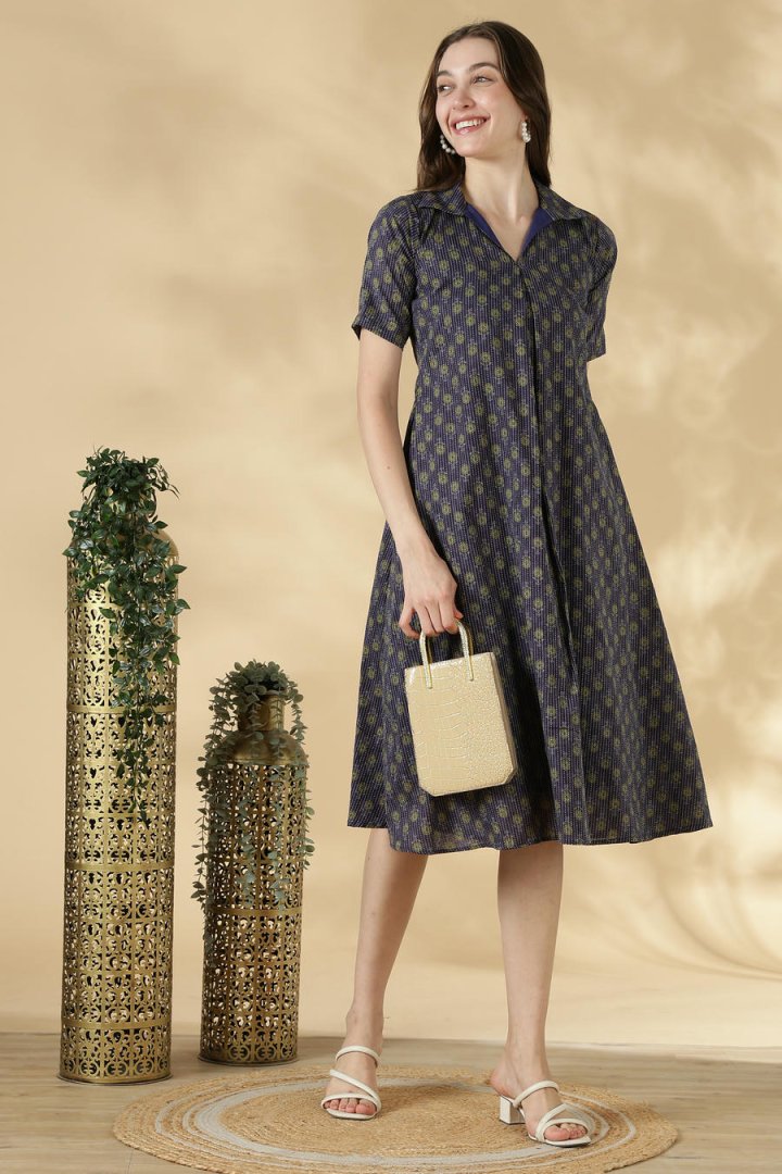 Kantha Cotton Frock