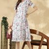 Kota Floral Design A-Line Top - Thumbnail Image 3