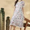 Kota Floral Design A-Line Top - Thumbnail Image 4