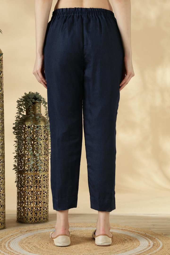 Linen Cotton Solid Cordset - Image 2