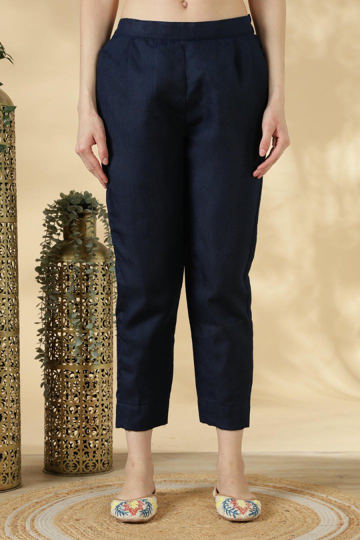 Linen Cotton Solid Cordset - Image 3