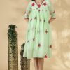 Mul Chandheri Pleated A-Line Top - Thumbnail Image 3