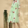 Mul Chandheri Pleated A-Line Top - Thumbnail Image 4