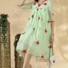 Mul Chandheri Pleated A-Line Top - Thumbnail Image 10