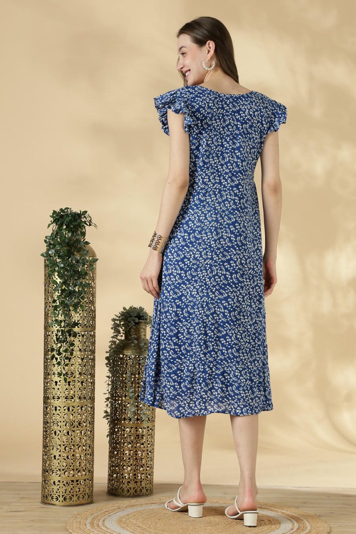 Rayon Crepe Frock - Image 2